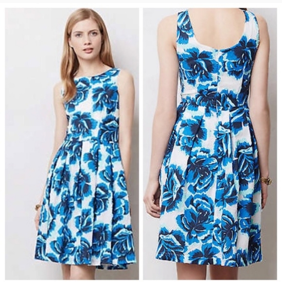Anthropologie Porridge Rosebloom Burnout Dress - Picture 1 of 4
